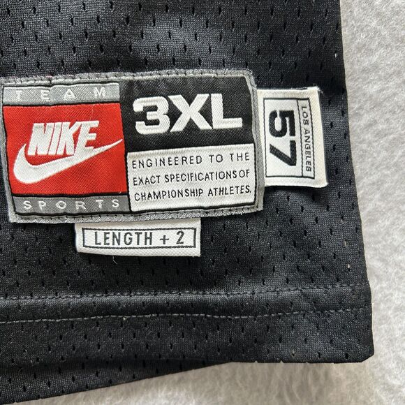 Vintage Shaquille ONeal Jersey Mens 3XL Los Angeles Lakers Black Nike 34 Shaq - Picture 4 of 10